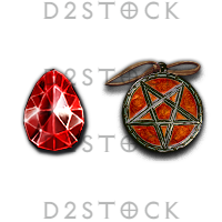 D2R 5 × Blood Amulet Crafting Pack
